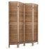 Artiss 4 Panel Room Divider 160x170cm Screen Privacy Wood Foldable Stand Oak-Furniture > Living Room-PEROZ Accessories