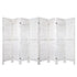Artiss Room Divider Screen 8 Panel Privacy Wood Dividers Stand Bed Timber White-Furniture > Living Room-PEROZ Accessories