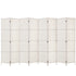 Artiss 8 Panel Room Divider Screen Privacy Timber Foldable Dividers Stand White-Furniture > Living Room-PEROZ Accessories
