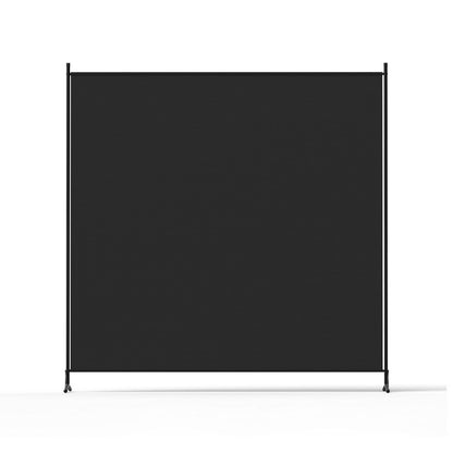 Artiss Room Divider Set of 2 Privacy Screen Fabric Room Separator Partition 175x180cm Black