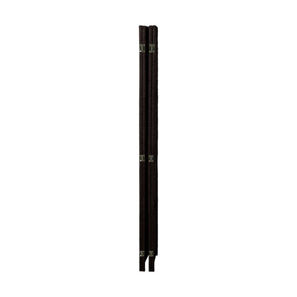 Oikiture 4 Panel Room Divider Privacy Screen Brown-Room Divider-PEROZ Accessories