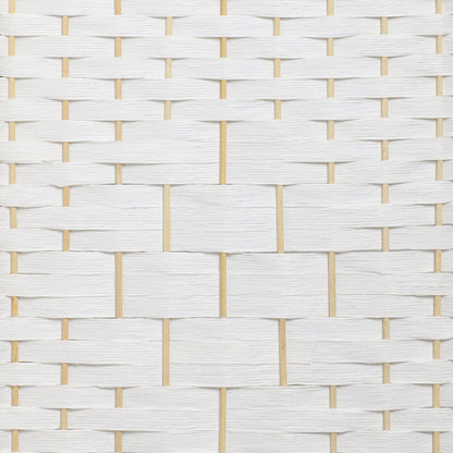 Oikiture 4 Panel Room Divider Privacy Screen White-Room Divider-PEROZ Accessories