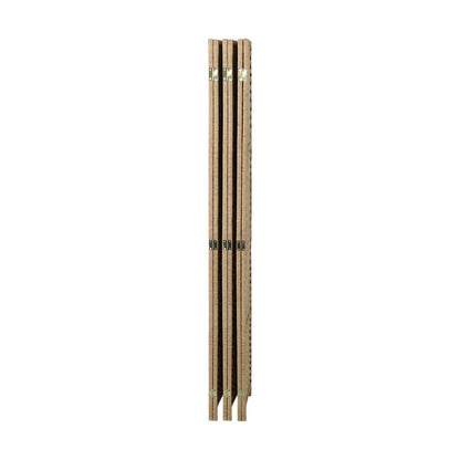 Oikiture 6 Panel Room Divider Privacy Screen Wood-Room Divider-PEROZ Accessories