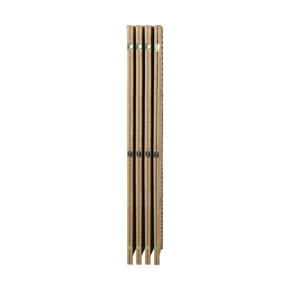 Oikiture 8 Panel Room Divider Privacy Screen Wood-Room Divider-PEROZ Accessories