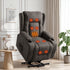 Artiss Recliner Chair Lift Assist Heated Massage Chair Velvet Rukwa-Health & Beauty > Massage-PEROZ Accessories