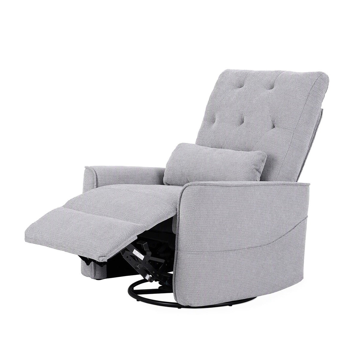 Artiss Electric Massage Recliner Chair with 270° Swivel &amp; Heat, Grey