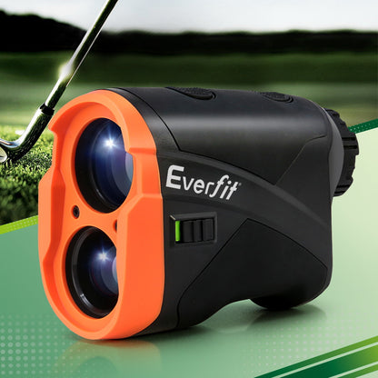 Everfit 700M Golf Rangefinder Slope On/Off Vibration Alert Orange-Sports &amp; Fitness &gt; Golf &gt; Golf Accessories-PEROZ Accessories