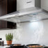 Devanti 900mm Range Hood 90cm Rangehood Stainless Steel-Rangehoods-PEROZ Accessories