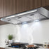 Devanti 900mm Range Hood 90cm Rangehood Stainless Steel-Rangehoods-PEROZ Accessories