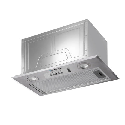 Devanti 520mm Range Hood 52cm Rangehood Stainless Steel-Rangehoods-PEROZ Accessories