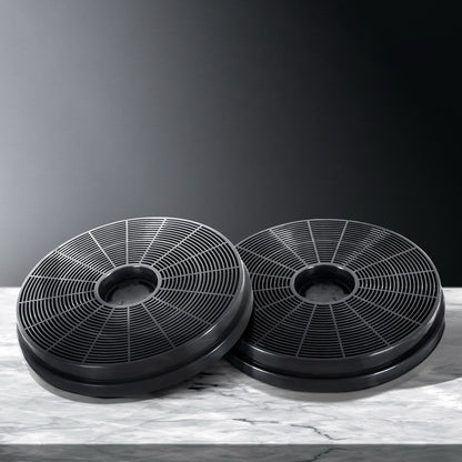 Devanti 17cm Range Hood Carbon Charcoal Filters Replacement X2-Appliances &gt; Kitchen Appliances-PEROZ Accessories