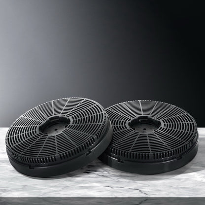 Devanti 16cm Range Hood Carbon Charcoal Filters Replacement X2-Appliances &gt; Kitchen Appliances-PEROZ Accessories