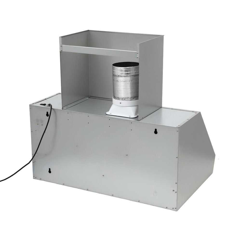 Devanti 900mm Range Hood 3-Speed Fan LED Display Remote Control-Appliances &gt; Kitchen Appliances &gt; Cooking Ranges-PEROZ Accessories