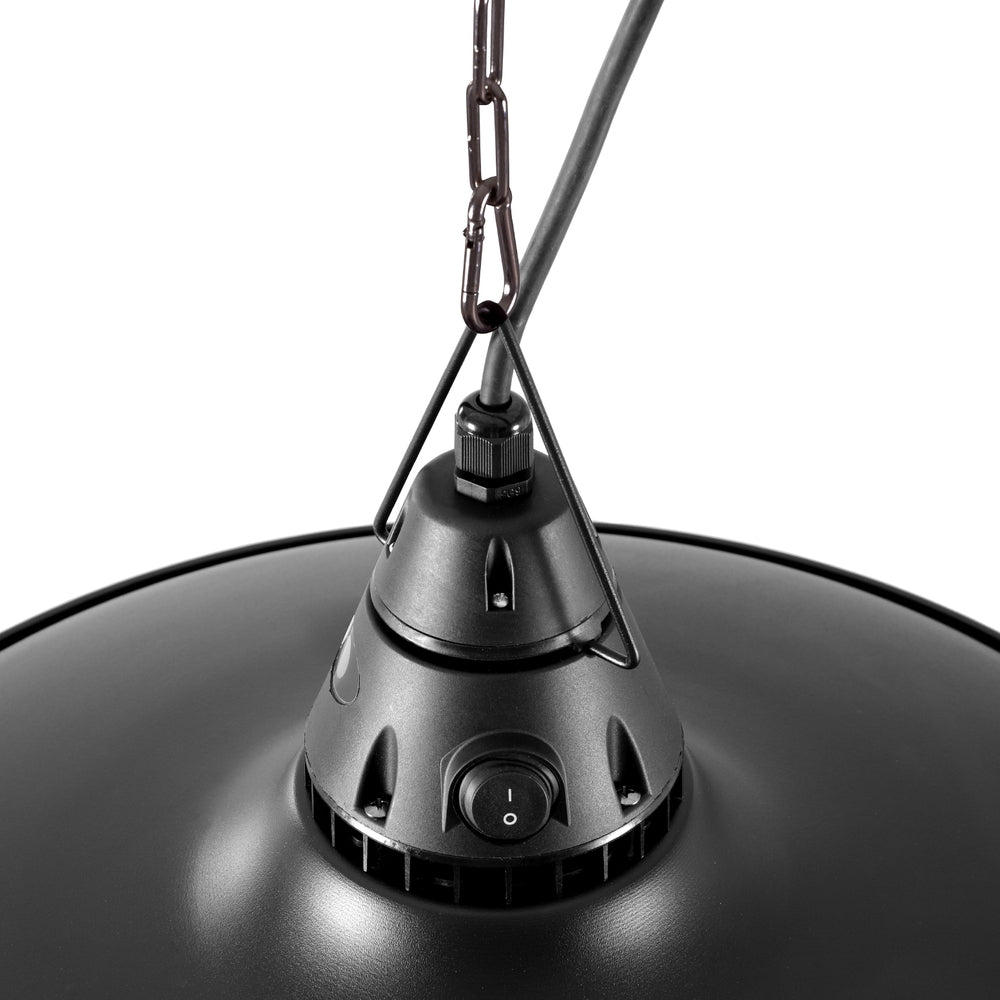 Devanti 1500W Hanging Electric Patio Heater-Appliances &gt; Heaters &gt; Patio Heaters-PEROZ Accessories