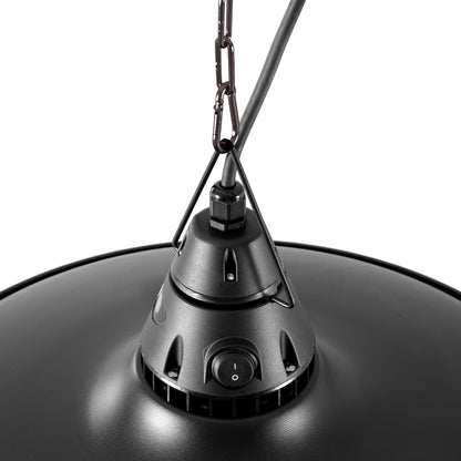 Devanti 1500W Hanging Electric Patio Heater-Appliances &gt; Heaters &gt; Patio Heaters-PEROZ Accessories