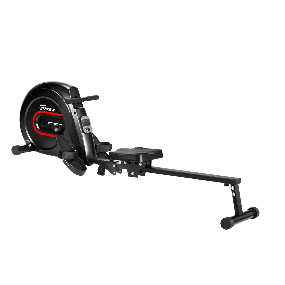 Finex Rowing Machine Elastic Rope Resistance Black&Red – PEROZ
