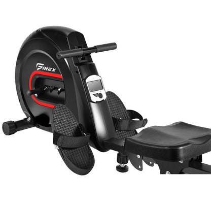 Finex Rowing Machine Rower Elastic Rope Resistance Exercise Home Gym Cardio-Rowing Machine-PEROZ Accessories