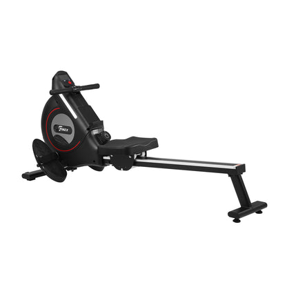 Finex Rowing Machine Rower Magnetic Resistance Exercise Fitness Black-Rowing Machine-PEROZ Accessories