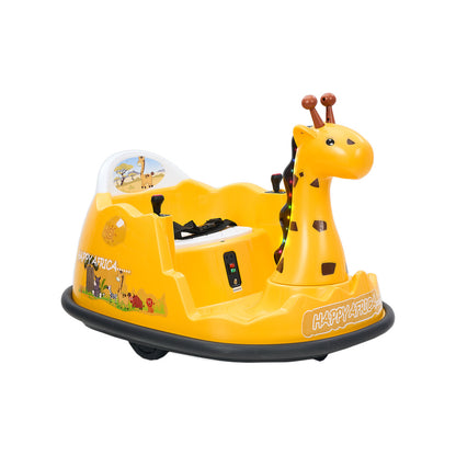 Mazam Kids Ride on Car Bumper Remote Control Light Giraffe-Ride On Car-PEROZ Accessories