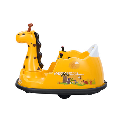 Mazam Kids Ride on Car Bumper Remote Control Light Giraffe-Ride On Car-PEROZ Accessories