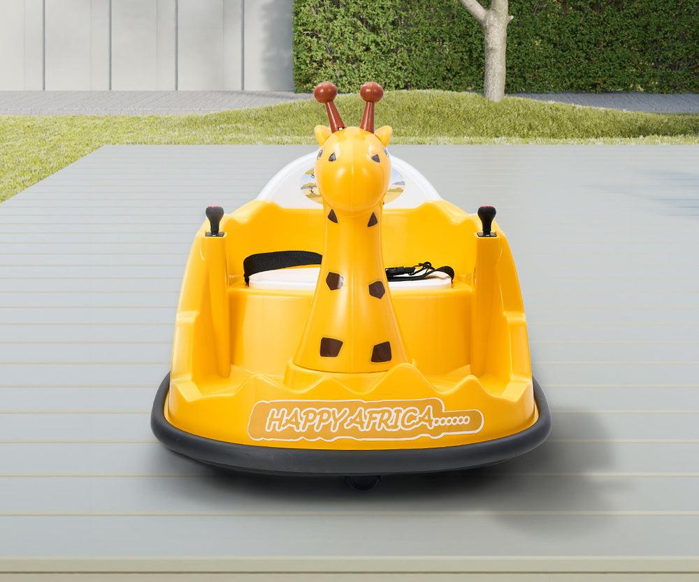 Mazam Kids Ride on Car Bumper Remote Control Light Giraffe-Ride On Car-PEROZ Accessories