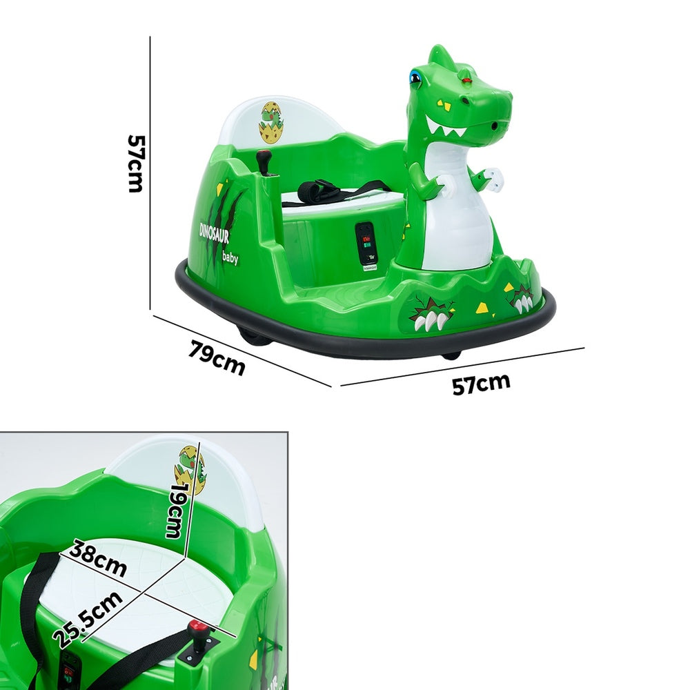 Mazam Kids Ride on Car Bumper Remote Control Spray Led Trex-Ride On Car-PEROZ Accessories