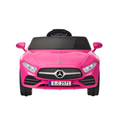Kids Ride On Car 12V Mercedes-Benz Licensed Remote Control Toy Pink-Ride On Car-PEROZ Accessories