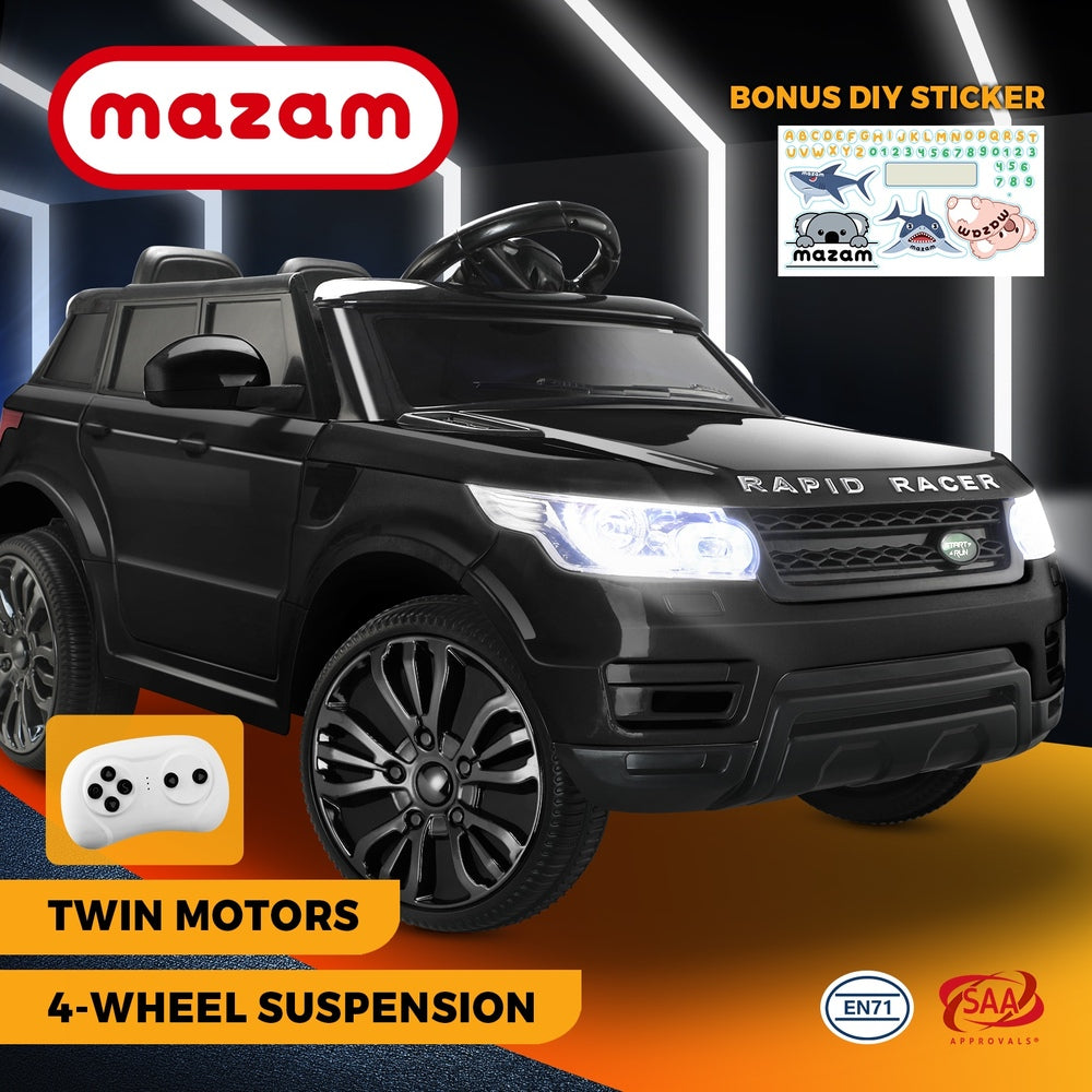 Mazam Ride On Car Electric Vehicle Toy Remote Cars Kids Gift MP3 LED light 12V-Ride on Toys - Cars-PEROZ Accessories