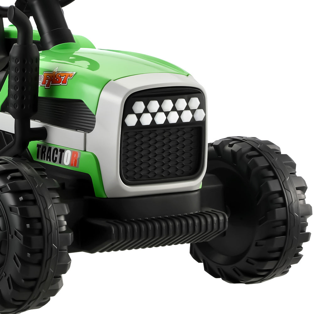 Mazam Kids Ride On Car Tractor 12V Toys Remote Control Green-Ride On Car-PEROZ Accessories