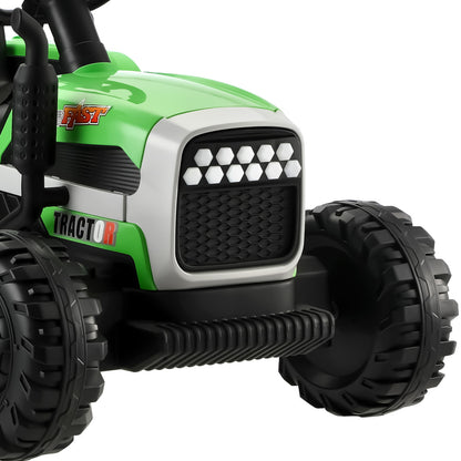 Mazam Kids Ride On Car Tractor 12V Toys Remote Control Green-Ride On Car-PEROZ Accessories