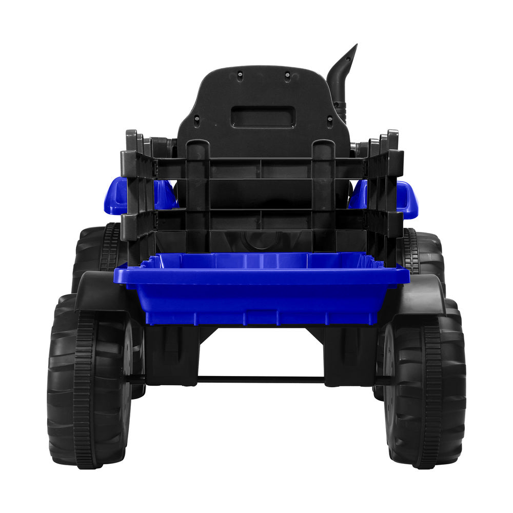 Mazam Ride On Car Tractor W/ Trailer Kids 12V Remote Electric Vehicle Toddlers-Ride On Car-PEROZ Accessories