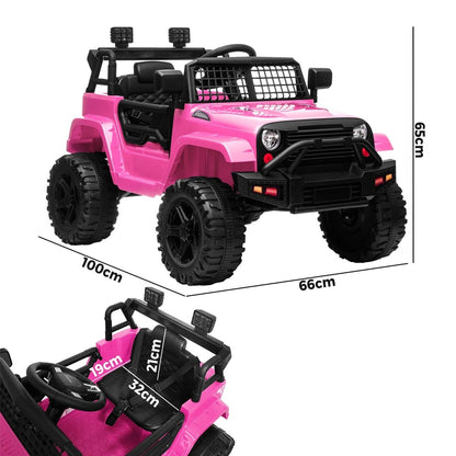 Mazam Ride on Car Jeep Kids Ride on Car Toy Car-Pink-Ride on Toys - Cars-PEROZ Accessories