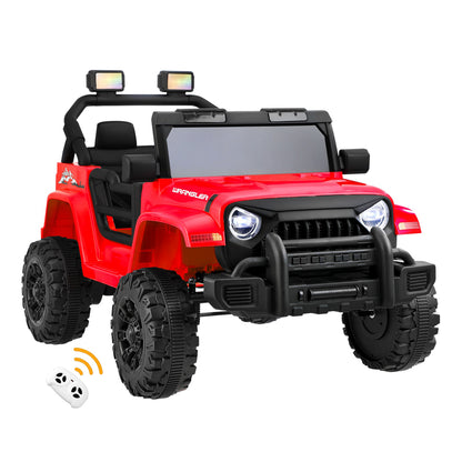 Mazam Kids Ride on Cars 12V Electric Battery Remote Control LED Red-Ride On Car-PEROZ Accessories
