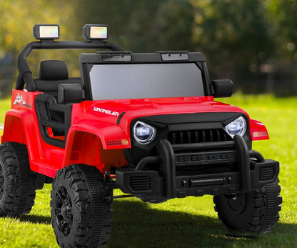 Mazam Kids Ride on Cars 12V Electric Battery Remote Control LED Red-Ride On Car-PEROZ Accessories