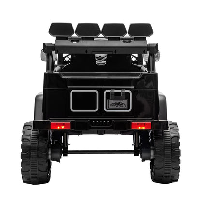 Mazam Ride on Car Electric Jeep Bluetooth Black-Ride On Car-PEROZ Accessories