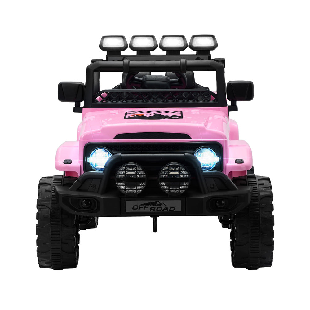 Mazam Ride on Car Electric Jeep Bluetooth Pink-Ride On Car-PEROZ Accessories