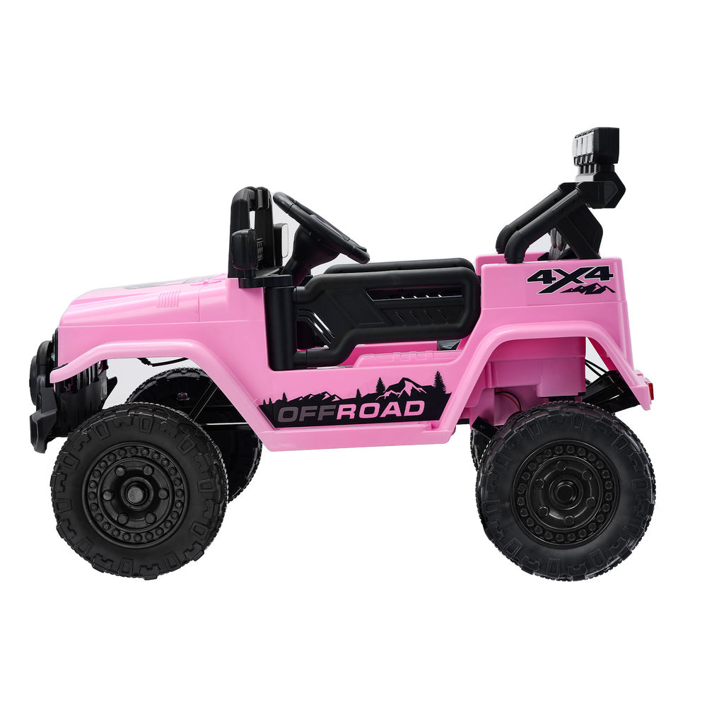 Mazam Ride on Car Electric Jeep Bluetooth Pink-Ride On Car-PEROZ Accessories