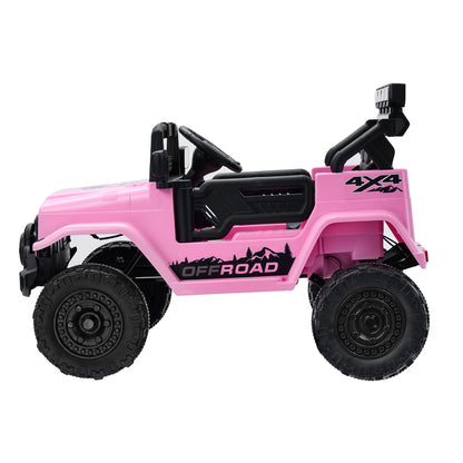 Mazam Ride on Car Electric Jeep Bluetooth Pink-Ride On Car-PEROZ Accessories