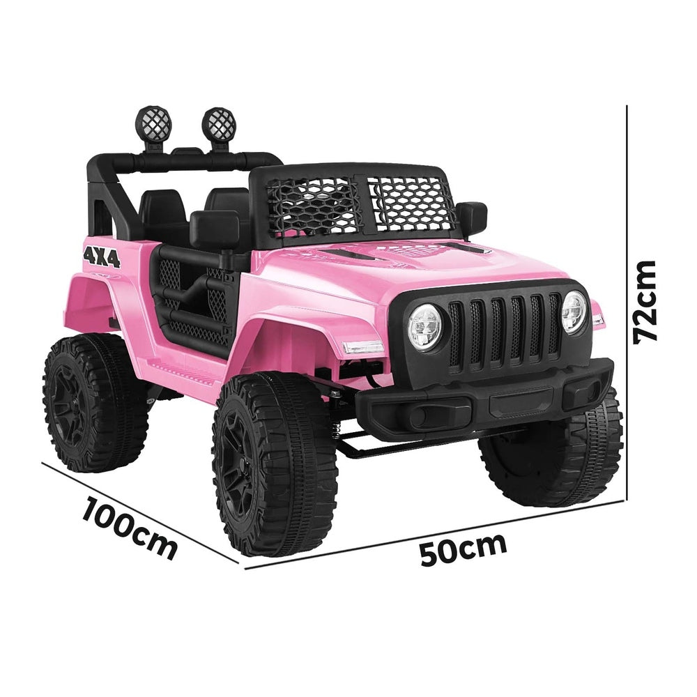 Mazam Kids Ride On Car Jeep Electric Vehicle Toy Remote Cars Gift 12V LED Light-Ride on Toys - Cars-PEROZ Accessories