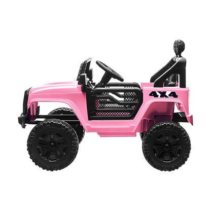 Mazam Kids Ride On Car Jeep Electric Vehicle Toy Remote Cars Gift 12V LED Light-Ride on Toys - Cars-PEROZ Accessories