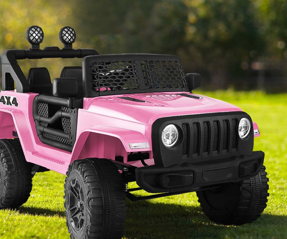 Mazam Kids Ride On Car Jeep Electric Vehicle Toy Remote Cars Gift 12V LED Light-Ride on Toys - Cars-PEROZ Accessories