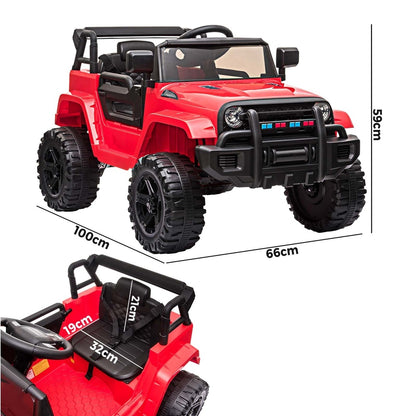 Mazam Ride On Car Electric Jeep Toy Remote Cars Kids Gift MP3 LED lights 12V-Ride on Toys - Cars-PEROZ Accessories