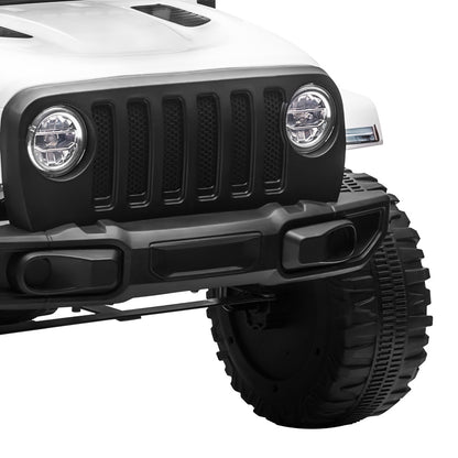 Mazam Kids Ride On Car Electric Toys Jeep 12V Remote Vehicle Car Gift White-Ride On Car-PEROZ Accessories