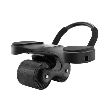 Everfit Ab Roller Automatic Rebound Abdominal Exercise Wheel Home Gym Workout-Sports &amp; Fitness &gt; Exercise, Gym &amp; Fitness &gt; Gym &amp; Training Step-PEROZ Accessories