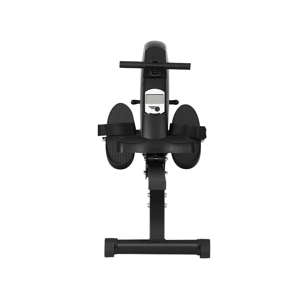 Everfit Rowing Machine Rower Elastic Rope Resistance Fitness Home Cardio Black-Sports &amp; Fitness &gt; Exercise, Gym &amp; Fitness &gt; Exercise Bikes-PEROZ Accessories
