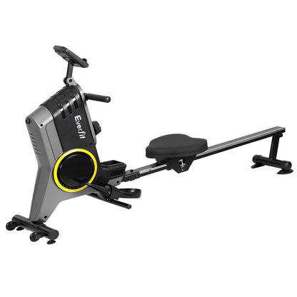 Everfit Rowing Machine 12 Levels Magnetic Rower Fitness Gym Cardio Workout-Sports &amp; Fitness &gt; Exercise, Gym &amp; Fitness &gt; Gym &amp; Training Step-PEROZ Accessories
