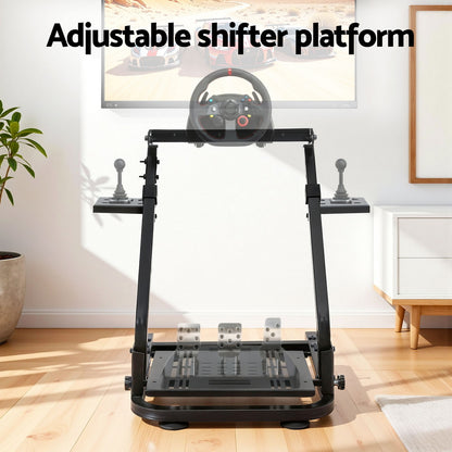 Artiss Racing Simulator Stand Foldable Racing Wheel Stand for Logitech G29-Furniture &gt; Bar Stools &amp; Chairs &gt; Gaming Chairs-PEROZ Accessories