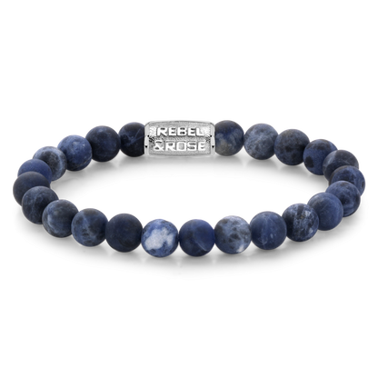 Rebel and Rose Mad Midnight 8mm Bracelet-PEROZ Accessories