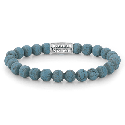 Rebel and Rose Mad Turqoise Delight 8mm Bracelet-PEROZ Accessories