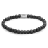 Rebel and Rose Roll The Dices - The Black Stone 4mm Bracelet-PEROZ Accessories
